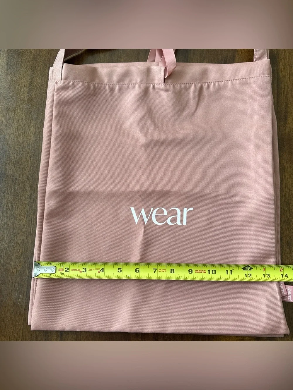NEW Hanky Panky Mauve Pink Laundry Bags WASH WEAR Travel Drawstring Clothes Sack